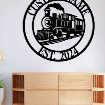 Intra απο ξύλο plywood 3mm-4mm πάχος – Εξατομικευμένη προσαρμοσμένη  πινακίδα τρένου Δίασταση  20x20 cm INTRAFABR-106720440 - Image 3