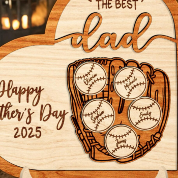 Intra απο ξύλο plywood 3mm-4mm πάχος – Εξατομικευμένο Daddy Great Catch HeartSign Δίασταση  40x30 cm INTRAFABR-118592527 - Image 2