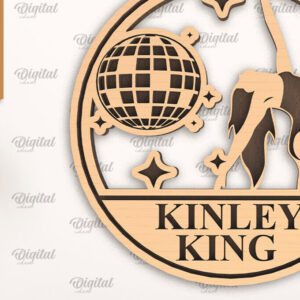 Intra απο ξύλο plywood 3mm-4mm πάχος – Προσωποποιημένη Γυναικεία Διακόσμηση Δίασταση 20x20 cm INTRAFABR-100112531