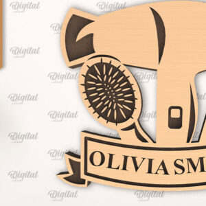 Intra απο ξύλο plywood 3mm-4mm πάχος – Προσωποποιημένη Γυναικεία Διακόσμηση Δίασταση 20x20 cm INTRAFABR-100112126