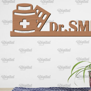 Intra απο ξύλο plywood 3mm-4mm πάχος – Προσωποποιημένη γιατρού Δίασταση  20x20 cm INTRAFABR-98993895 - Image 1