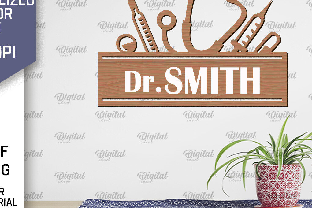 Intra απο ξύλο plywood 3mm-4mm πάχος – Προσωποποιημένη γιατρού Δίασταση  20x20 cm INTRAFABR-98993450