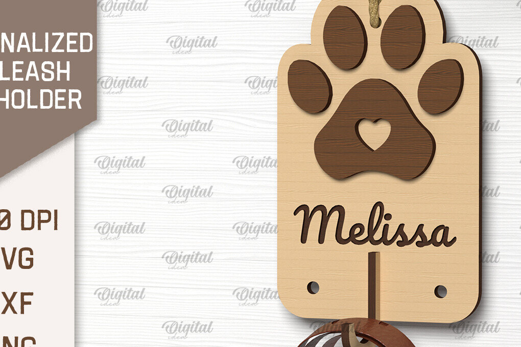 Intra απο ξύλο plywood 3mm-4mm πάχος – Εξατομικευμένη θήκη λουριών σκύλου Δίασταση  20x20 cm INTRAFABR-102598163