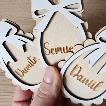 Intra απο ξύλο plywood 3mm-4mm πάχος – Εξατομικευμένη Πασχαλινή Ετικέτα Δίασταση 20x20 cm INTRAFABR-118353520 - Image 10