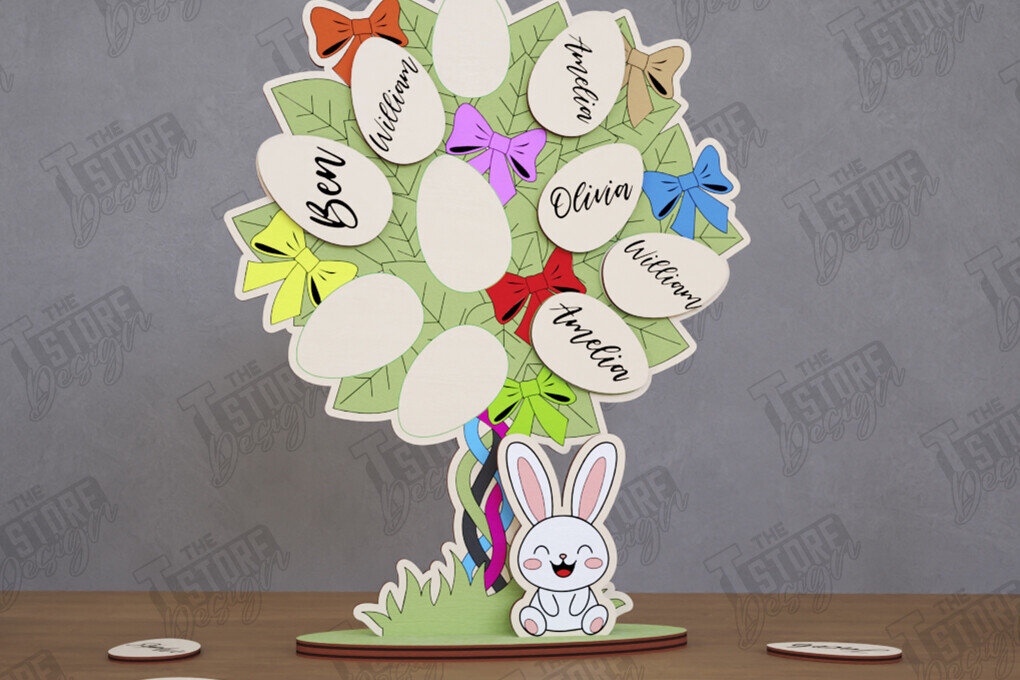 Intra απο ξύλο plywood 3mm-4mm πάχος – Εξατομικευμένο Πασχαλινό Αυγό | Αργία Δίασταση  20x20 cm INTRAFABR-116410693