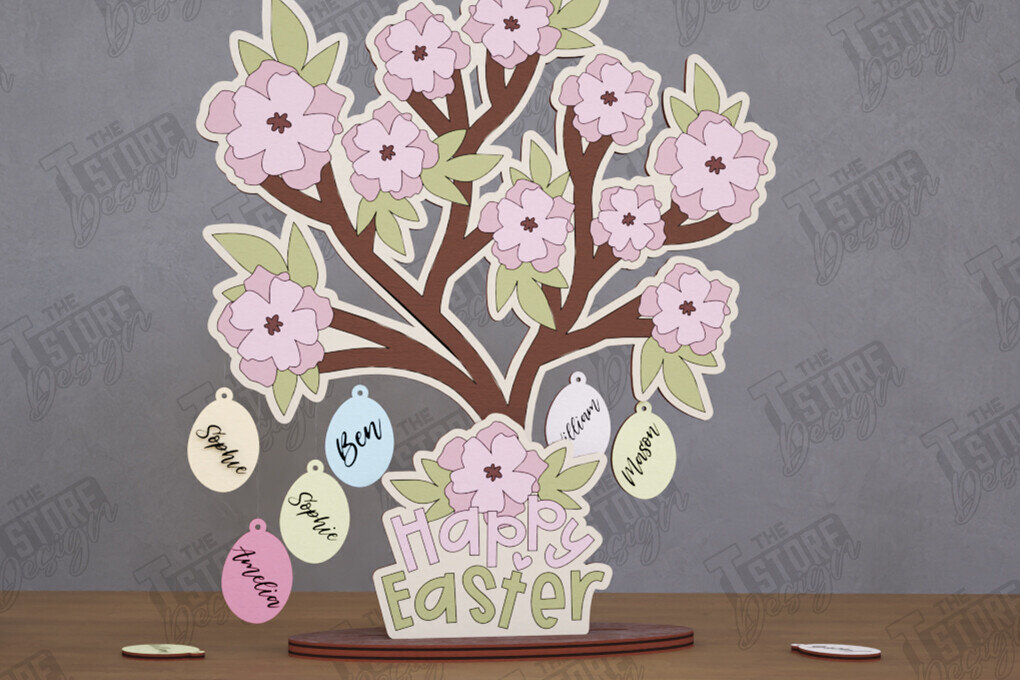 Intra απο ξύλο plywood 3mm-4mm πάχος – Εξατομικευμένο Πασχαλινό Αυγό | Αργία Δίασταση  20x20 cm INTRAFABR-116410703