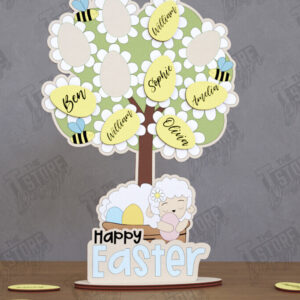 Intra απο ξύλο plywood 3mm-4mm πάχος – Εξατομικευμένο Πασχαλινό Αυγό | Αργία Δίασταση  20x20 cm INTRAFABR-116410714