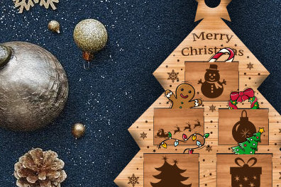 Intra απο ξύλο plywood 3mm-4mm πάχος – Εξατομικευμένο Οικογενειακό Χριστουγεννιάτικο Στολίδι Δίασταση  20x20 cm INTRAFABR-83470280