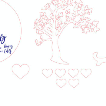 Intra απο ξύλο plywood 3mm-4mm πάχος – Εξατομικευμένο οικογενειακό δέντρο Δίασταση  20x20 cm INTRAFABR-116295958 - Image 5