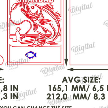 Intra απο ξύλο plywood 3mm-4mm πάχος – Εξατομικευμένη δέσμη σημαδιών για τη γιορτή του πατέρα Δίασταση  20x20 cm INTRAFABR-119546791 - Image 2