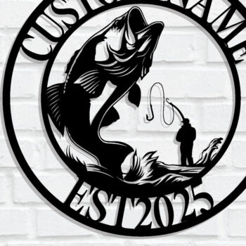 Intra απο ξύλο plywood 3mm-4mm πάχος – Εξατομικευμένη  πινακίδα Fish Δίασταση  20x20 cm INTRAFABR-116074687 - Image 1