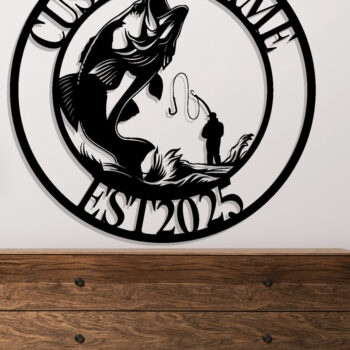 Intra απο ξύλο plywood 3mm-4mm πάχος – Εξατομικευμένη  πινακίδα Fish Δίασταση  20x20 cm INTRAFABR-116074687 - Image 2