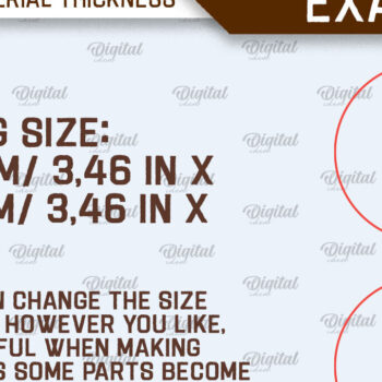 Intra απο ξύλο plywood 3mm-4mm πάχος – Εξατομικευμένο στολίδι ψαρέματος Δίασταση  20x20 cm INTRAFABR-102191017 - Image 2