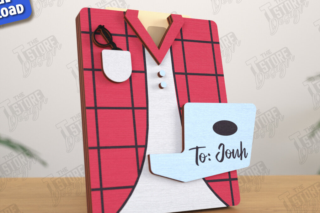 Intra απο ξύλο plywood 3mm-4mm πάχος – Εξατομικευμένη Δωροκάρτα | Ιδέα δώρου | CNC Δίασταση  20x20 cm INTRAFABR-119196410