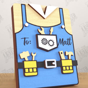 Intra απο ξύλο plywood 3mm-4mm πάχος – Εξατομικευμένη θήκη δωροκάρτας |Gift Idea Δίασταση  20x20 cm INTRAFABR-119538694 - Image 1