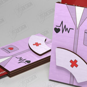 Intra απο ξύλο plywood 3mm-4mm πάχος – Εξατομικευμένη θήκη δωροκάρτας |Gift Idea Δίασταση  20x20 cm INTRAFABR-121357060