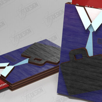 Intra απο ξύλο plywood 3mm-4mm πάχος – Εξατομικευμένη θήκη δωροκάρτας |Gift Idea Δίασταση  20x20 cm INTRAFABR-121357072 - Image 1