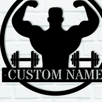 Intra απο ξύλο plywood 3mm-4mm πάχος – Εξατομικευμένη  πινακίδα ονομασίας γυμναστηρίου Δίασταση  20x20 cm INTRAFABR-111655560 - Image 1