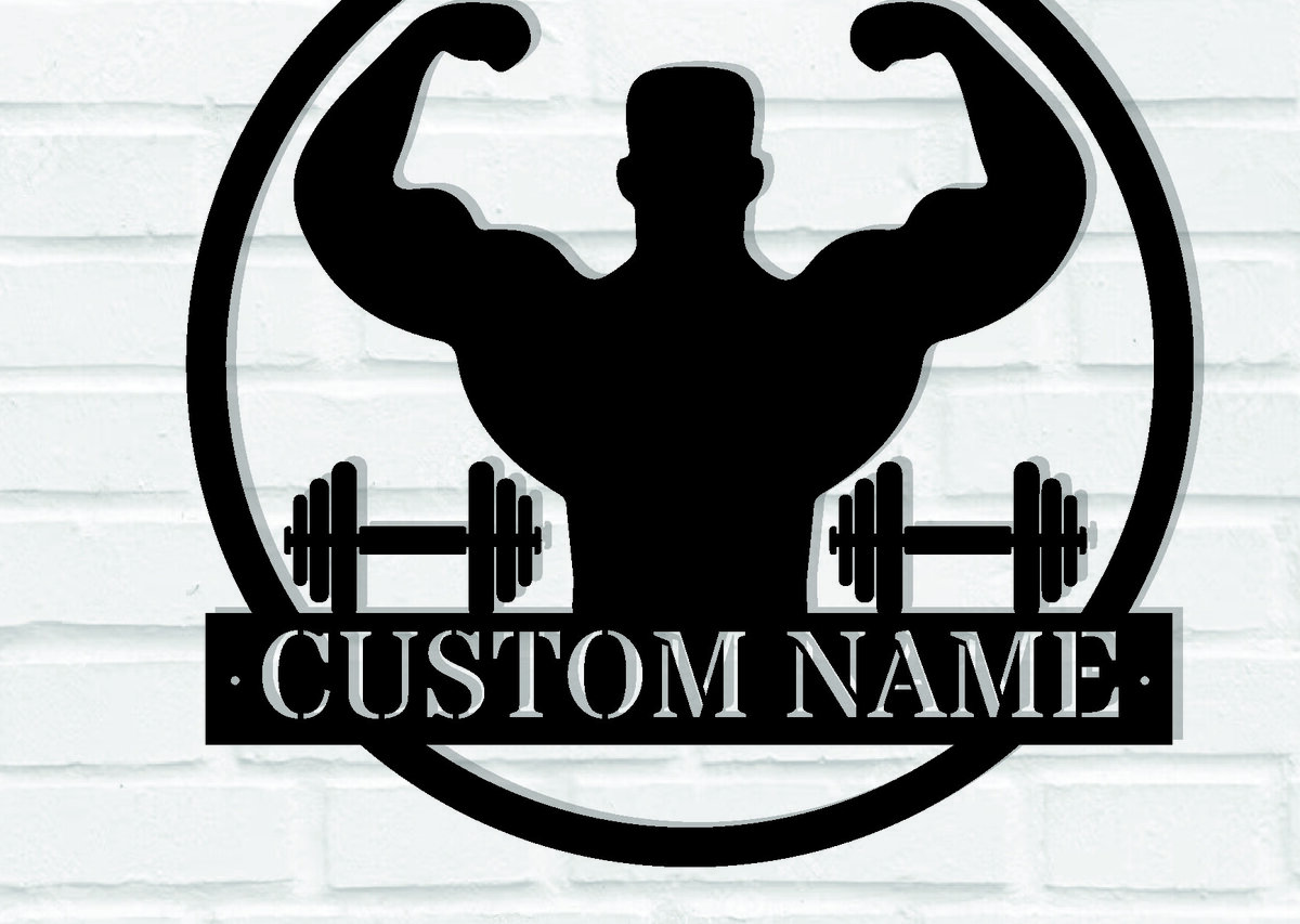 Intra απο ξύλο plywood 3mm-4mm πάχος – Εξατομικευμένη  πινακίδα ονομασίας γυμναστηρίου Δίασταση  20x20 cm INTRAFABR-111655560