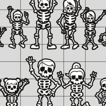 Intra απο ξύλο plywood 3mm-4mm πάχος – Εξατομικευμένο Halloween Ghost Family Sign Δίασταση  40x30 cm INTRAFABR-119566307 - Image 4