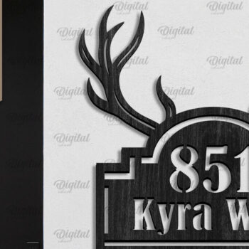 Intra απο ξύλο plywood 3mm-4mm πάχος – Εξατομικευμένη δέσμη επιγραφών σπιτιών LaserCut Δίασταση 20x20 cm INTRAFABR-96822958 - Image 6