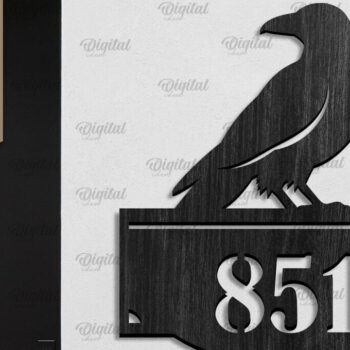 Intra απο ξύλο plywood 3mm-4mm πάχος – Εξατομικευμένη δέσμη επιγραφών σπιτιών LaserCut Δίασταση 20x20 cm INTRAFABR-96822958 - Image 8