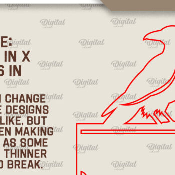 Intra απο ξύλο plywood 3mm-4mm πάχος – Εξατομικευμένη δέσμη επιγραφών σπιτιών LaserCut Δίασταση 20x20 cm INTRAFABR-96822958 - Image 9