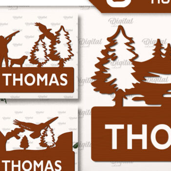 Intra απο ξύλο plywood 3mm-4mm πάχος – Εξατομικευμένη δέσμη λέιζερ Hunter's Signs Δίασταση 40x30 cm INTRAFABR-99887217 - Image 1