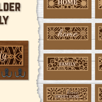 Intra απο ξύλο plywood 3mm-4mm πάχος – Εξατομικευμένες δέσμες κλειδαριάς Lasercut Δίασταση  20x20 cm INTRAFABR-120513345 - Image 1