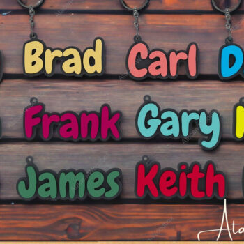 Intra απο ξύλο plywood 3mm-4mm πάχος – Εξατομικευμένο πακέτο μπρελόκ με προσαρμοσμένο Δίασταση  5x5 cm INTRAFABR-91935194 - Image 1