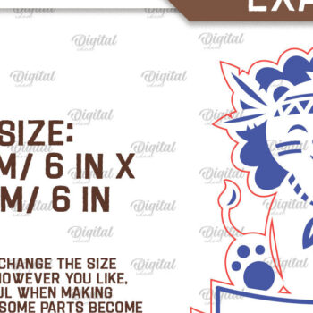 Intra απο ξύλο plywood 3mm-4mm πάχος – Εξατομικευμένη δέσμη κοπής λέιζερ παιδικών πινακίδων Δίασταση 20x20 cm INTRAFABR-100296493 - Image 2