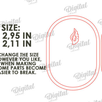 Intra απο ξύλο plywood 3mm-4mm πάχος – Προσωποποιημένο στολίδι αναμνηστικού κοπής με λέιζερ Δίασταση  20x20 cm INTRAFABR-118092692 - Image 2