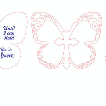 Intra απο ξύλο plywood 3mm-4mm πάχος – Εξατομικευμένο Cutfile Memorial Sign Δίασταση  40x30 cm INTRAFABR-118129576 - Image 5