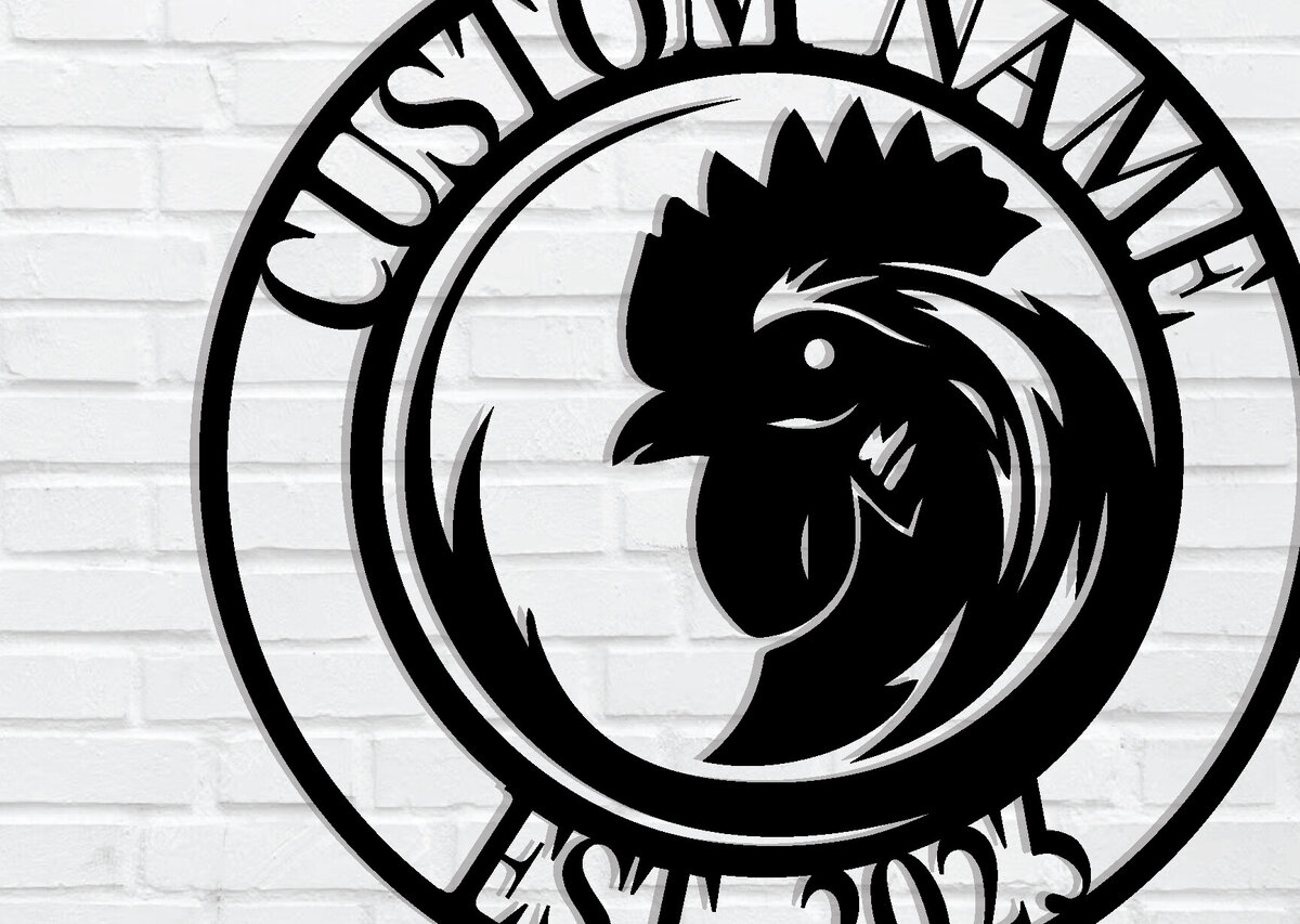 Intra απο ξύλο plywood 3mm-4mm πάχος – Εξατομικευμένη  πινακίδα ονόματος κοτόπουλου Δίασταση  20x20 cm INTRAFABR-105589990