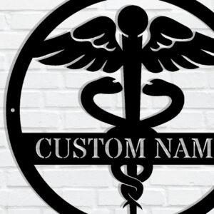 Intra απο ξύλο plywood 3mm-4mm πάχος – Εξατομικευμένη  πινακίδα γιατρού, Δίασταση  20x20 cm INTRAFABR-106327747