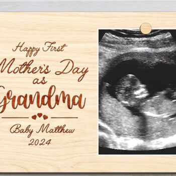 Intra απο ξύλο plywood 3mm-4mm πάχος – Εξατομικευμένη Ημέρα της Μητέρας ως Grandma Δίασταση 20x20 cm INTRAFABR-96484205 - Image 1