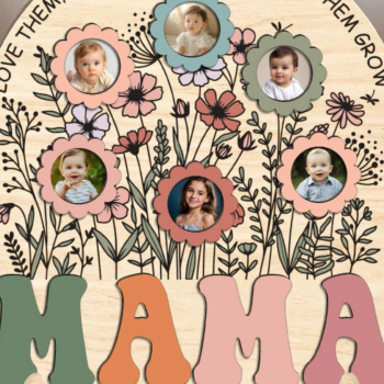 Intra απο ξύλο plywood 3mm-4mm πάχος – Εξατομικευμένη φωτογραφική πλάκα για τη γιορτή της μητέρας Δίασταση 20x20 cm INTRAFABR-118130512 - Image 5