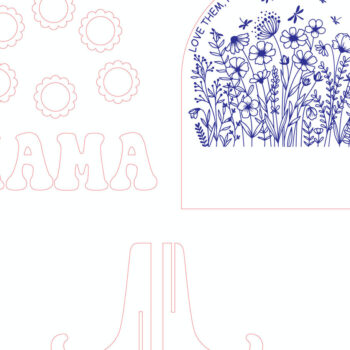 Intra απο ξύλο plywood 3mm-4mm πάχος – Εξατομικευμένη φωτογραφική πλάκα για τη γιορτή της μητέρας Δίασταση 20x20 cm INTRAFABR-118130512 - Image 6