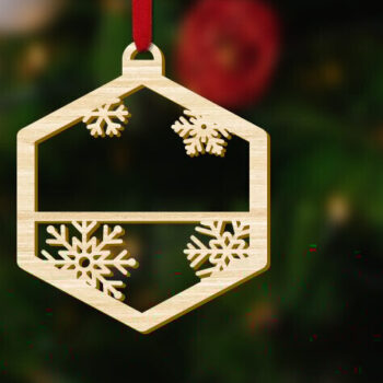 Intra απο ξύλο plywood 3mm-4mm πάχος – Προσωποποιημένο Όνομα Χριστουγεννιάτικο Στολίδι Δίασταση  20x20 cm INTRAFABR-84434872 - Image 2