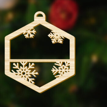 Intra απο ξύλο plywood 3mm-4mm πάχος – Προσωποποιημένο Όνομα Χριστουγεννιάτικο Στολίδι Δίασταση  20x20 cm INTRAFABR-84434872 - Image 4