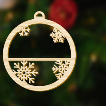 Intra απο ξύλο plywood 3mm-4mm πάχος – Προσωποποιημένο Όνομα Χριστουγεννιάτικο Στολίδι Δίασταση  20x20 cm INTRAFABR-84434431 - Image 4