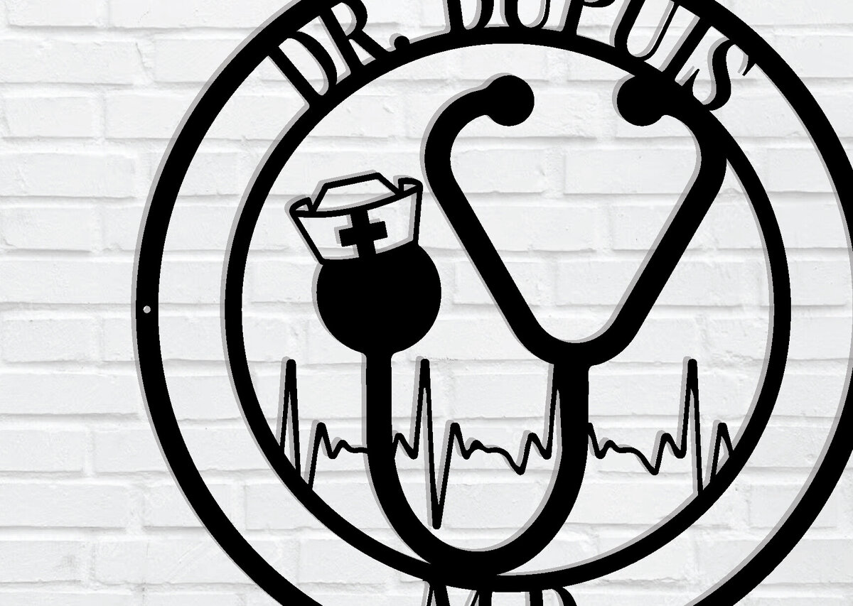 Intra απο ξύλο plywood 3mm-4mm πάχος – Εξατομικευμένη  επιγραφή Nurse, δώρα RN Δίασταση  20x20 cm INTRAFABR-106327652