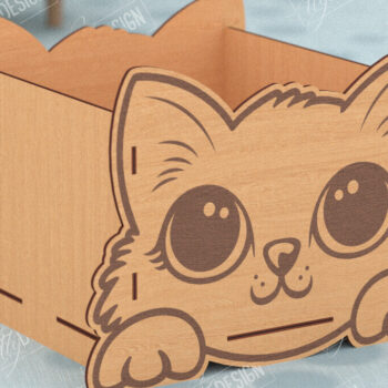 Intra απο ξύλο plywood 3mm-4mm πάχος – Εξατομικευμένο κουτί παιχνιδιών για κατοικίδια|Αποθήκευση παιχνιδιών για κατοικίδια Δίασταση  20x20 cm INTRAFABR-115684458 - Image 1