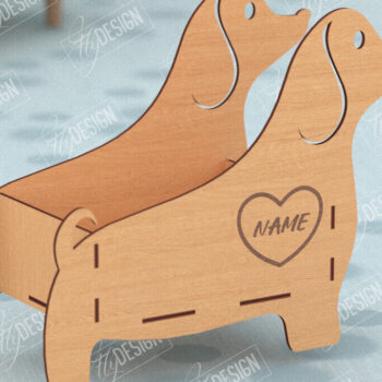 Intra απο ξύλο plywood 3mm-4mm πάχος – Εξατομικευμένο κουτί παιχνιδιών για κατοικίδια|Αποθήκευση παιχνιδιών για κατοικίδια Δίασταση  20x20 cm INTRAFABR-115684432 - Image 1