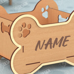 Intra απο ξύλο plywood 3mm-4mm πάχος – Εξατομικευμένο κουτί παιχνιδιών για κατοικίδια|Αποθήκευση παιχνιδιών για κατοικίδια Δίασταση  20x20 cm INTRAFABR-115684446