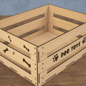 Intra απο ξύλο plywood 3mm-4mm πάχος – Εξατομικευμένο κουτί παιχνιδιών κατοικίδιων | Κλουβί παιχνιδιών για κατοικίδια Δίασταση  20x20 cm INTRAFABR-112900891