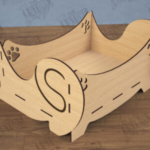 Intra απο ξύλο plywood 3mm-4mm πάχος – Εξατομικευμένο κουτί παιχνιδιών κατοικίδιων | Κλουβί παιχνιδιών για κατοικίδια Δίασταση  20x20 cm INTRAFABR-112900911