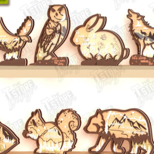 Intra απο ξύλο plywood 3mm-4mm πάχος – Εξατομικευμένη δέσμη κοπής λέιζερ Piggy Bank Δίασταση  20x20 cm INTRAFABR-122679434