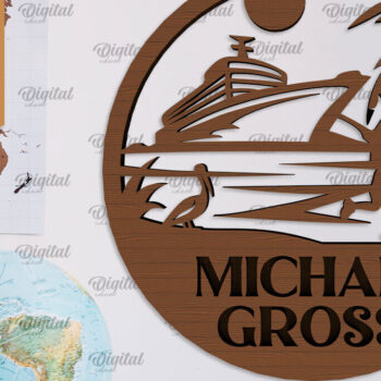 Intra απο ξύλο plywood 3mm-4mm πάχος – Προσωποποιημένη πινακίδα για Traveller Δίασταση  20x20 cm INTRAFABR-101514238 - Image 1