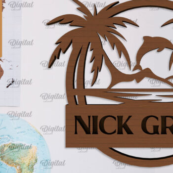 Intra απο ξύλο plywood 3mm-4mm πάχος – Προσωποποιημένη πινακίδα για Traveller Δίασταση  20x20 cm INTRAFABR-101514306 - Image 1